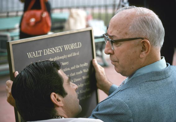 Roy O. Disney Dedication Plaque